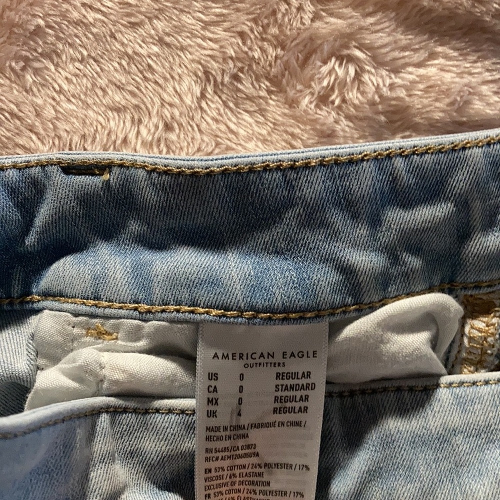 American Eagle distressed highest rise jeggings! - Picture 8 of 9